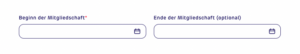 gettup - Kontakte - Mitgliedschaften Datum