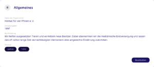 gettup - Organisation - Allgemeines