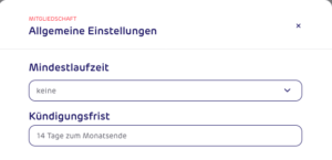 gettup - Organisation - Mitgliedschaft - Einstellung